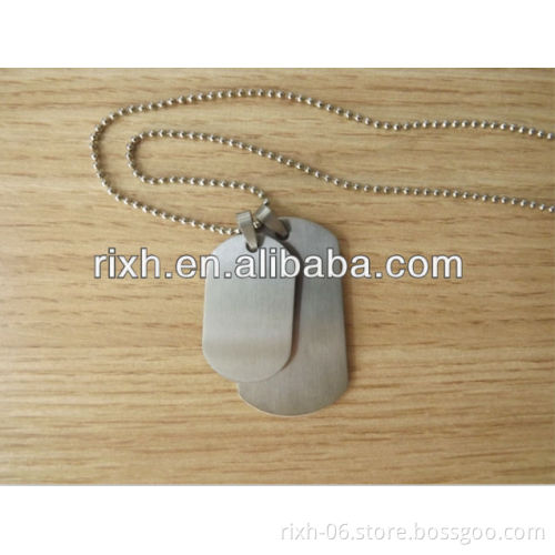 Non-Corrosive titanium dog tag engraved,titanium stamping